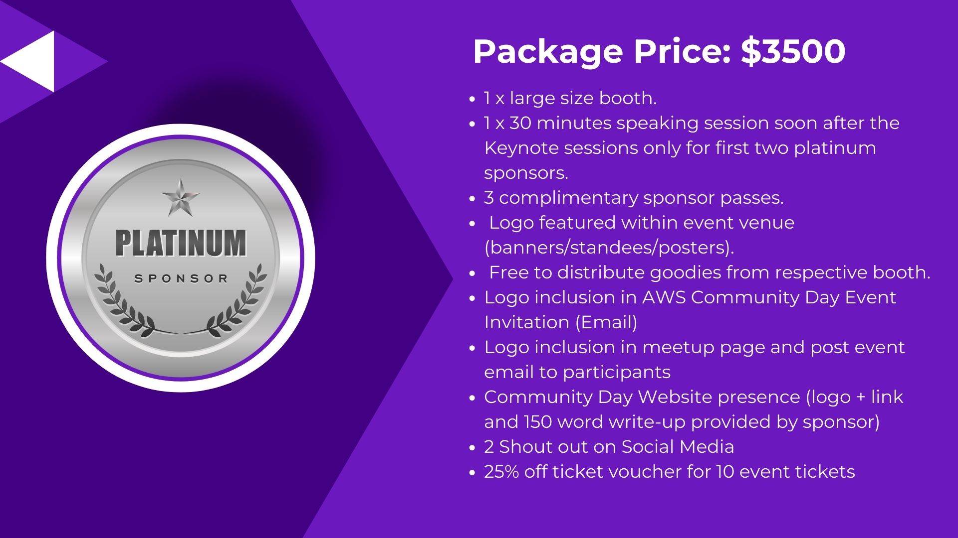 Sponsorship Slide 13